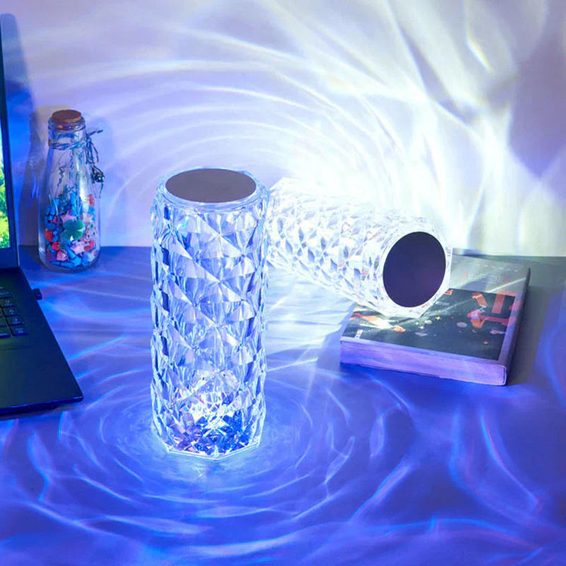 Tijarat™ LED Crystal Table Lamp